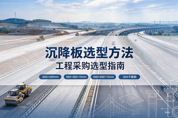 平潭沉降板选择方法