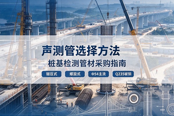 平潭声测管选型标准