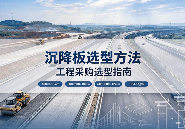 平潭沉降板选择方法