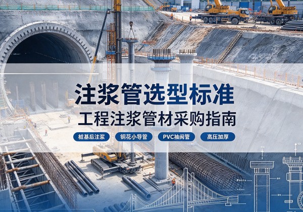 平潭注浆管选型标准